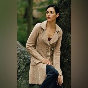 🧶Anthropologie Sleeping on Snow coatigan cardigan🧶